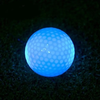  LED-golfbolde med blåt lys